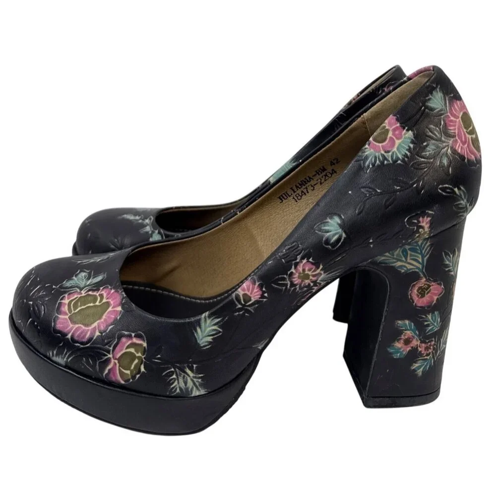 L'Artiste Spring Step Julianna Pump‎ Platform Floral High Heel 10.5-11 EU 42